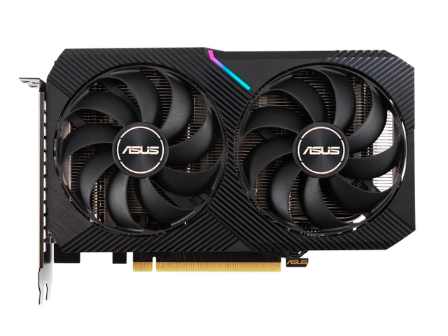 фото Видеокарта asus dual geforce rtx 3060 oc edition 1320mhz pci-e 4.0 8192mb 15000mhz 128 bit hdmi 3xdp dual-rtx3060-o8g