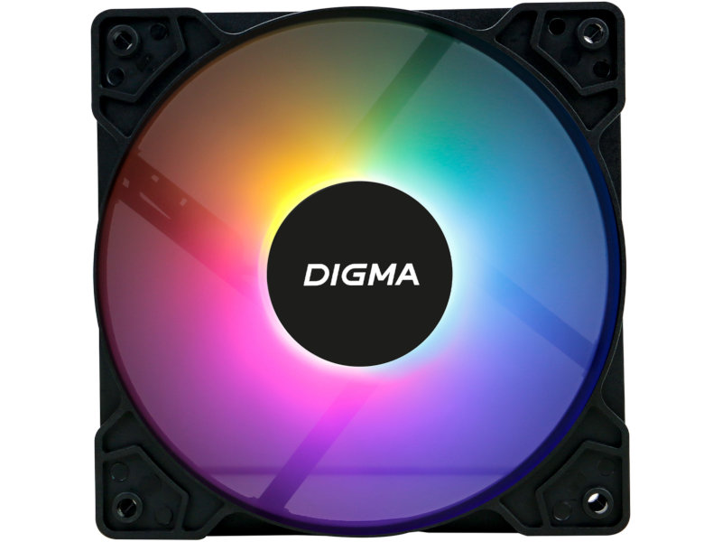 Вентилятор Digma 120mm DFAN-FRGB1