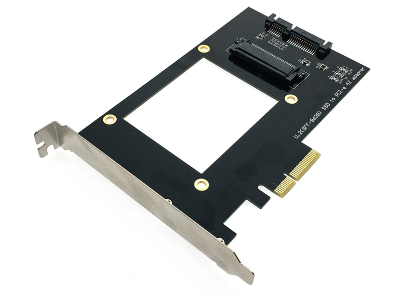 Контроллер Espada PCI-E U2 SFF-8639 для NVMe SSD PCIEU2A ver2 контроллер espada pci ex4 pcie2m2