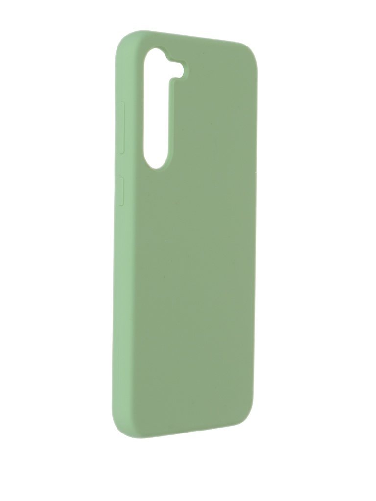 фото Чехол red line для samsung galaxy s23+ с микрофиброй silicone green ут000033625