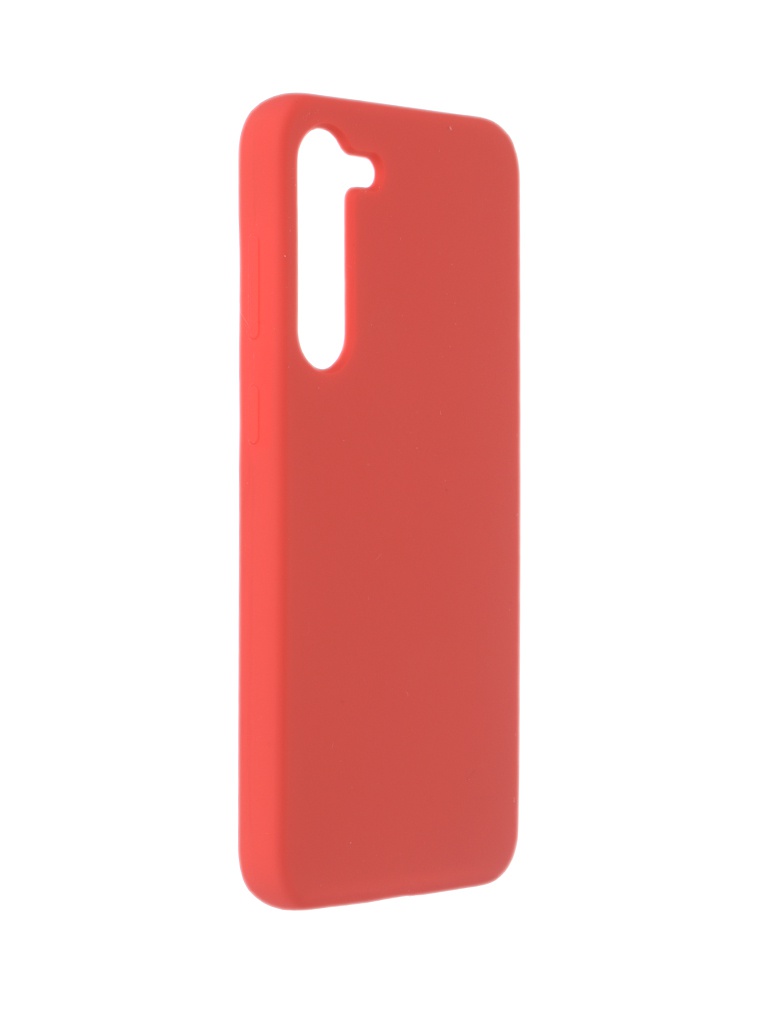 фото Чехол red line для samsung galaxy s23+ с микрофиброй silicone red ут000033622