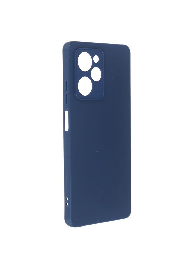 

Чехол iBox для Poco X5 Pro с защитой камеры и подложкой Silicone Blue УТ000033740, Poco X5 Pro
