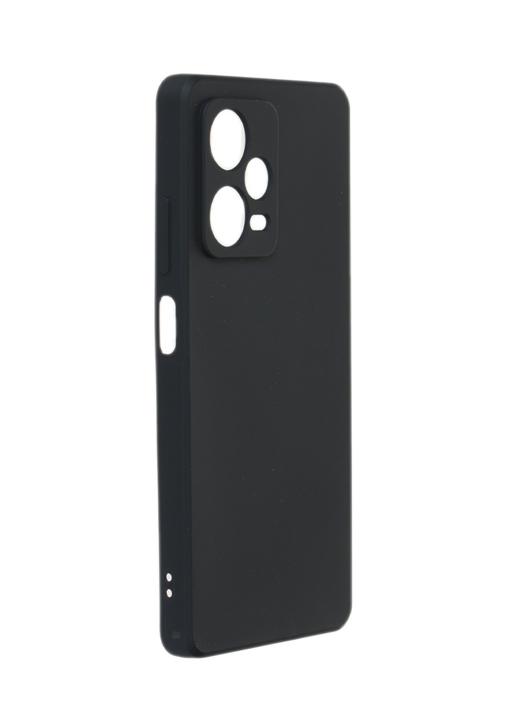 фото Чехол ibox для xiaomi redmi note 12 pro + 5g с защитой камеры и подложкой silicone black ут000034405