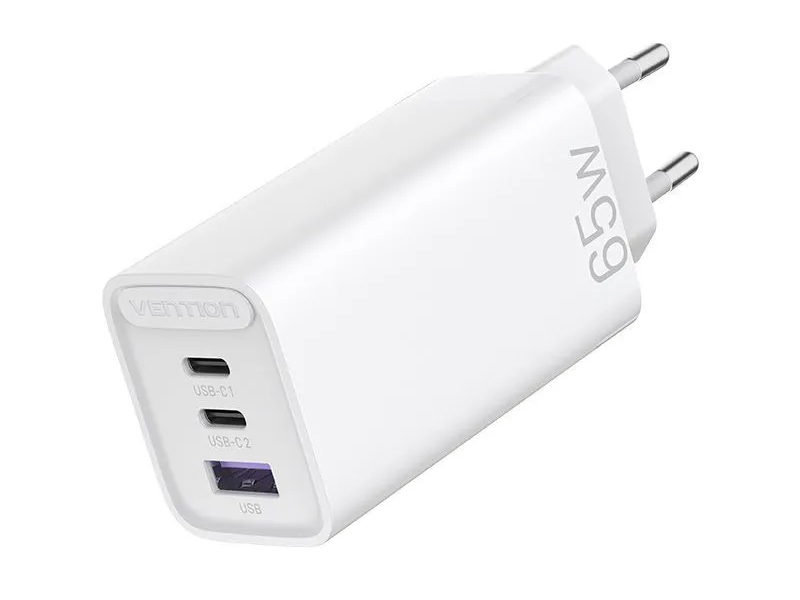 

Зарядное устройство Vention 3xUSB 65W 2.4A FEDW0-EU, FEDW0-EU