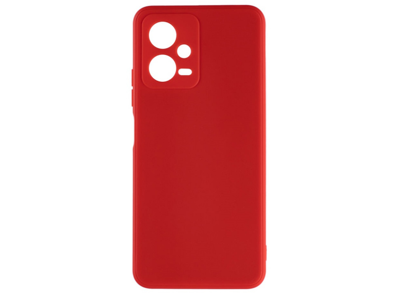 Чехол Zibelino для Xiaomi Redmi Note 12 5G/Poco X5 5G Soft Matte с микрофиброй Red ZSMF-XIA-X5-5G-RED zibelino soft matte для xiaomi redmi a1