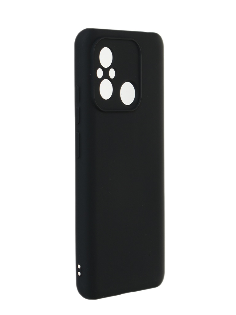 Чехол Neypo для Xiaomi Redmi 12C / Poco C55 Silicone Black NSC59058