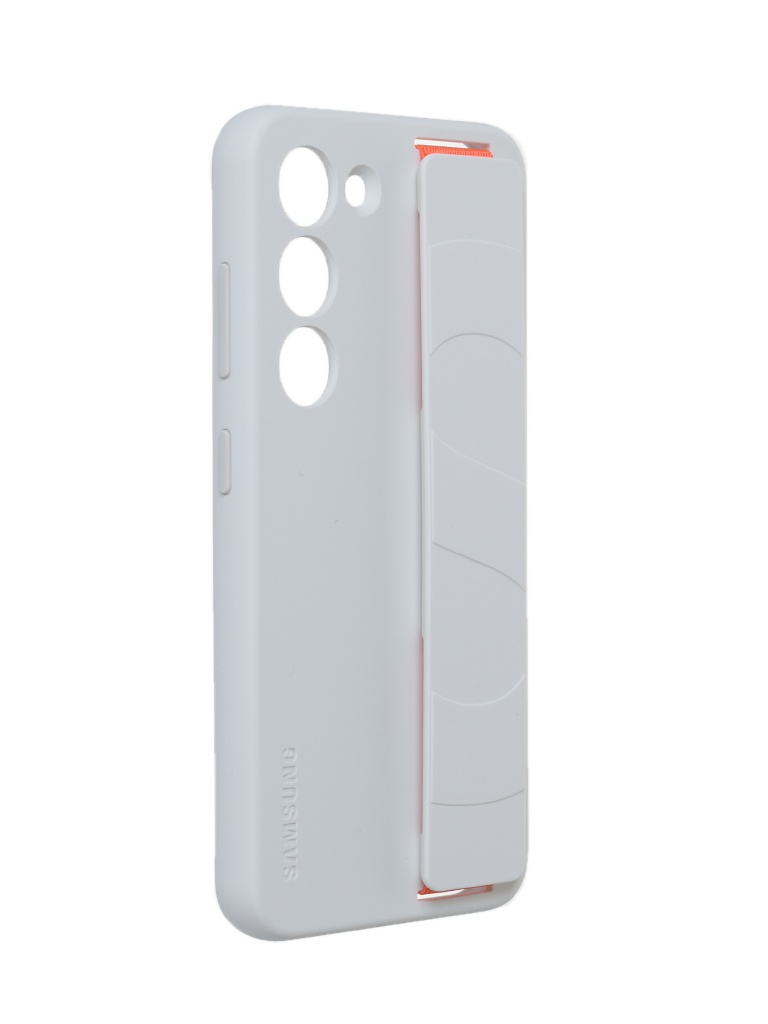 

Чехол для Samsung Galaxy S23 Silicone Grip White EF-GS911TWEGRU, Samsung Galaxy S23