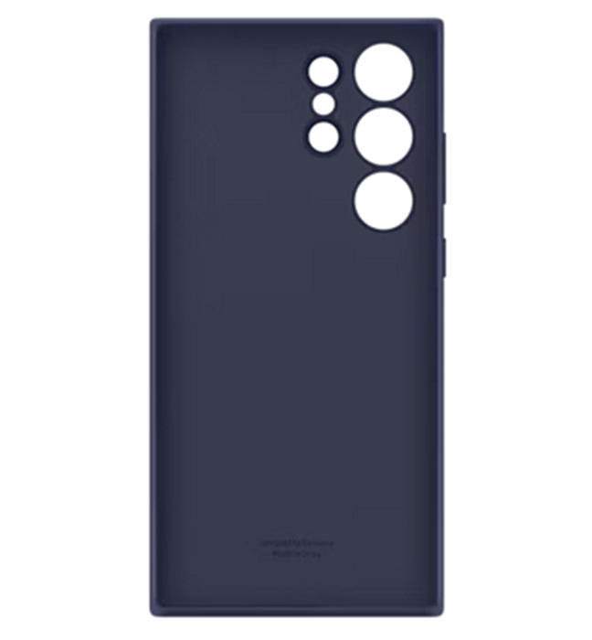 фото Чехол для samsung galaxy s23 ultra silicone dark blue ef-ps918tnegru