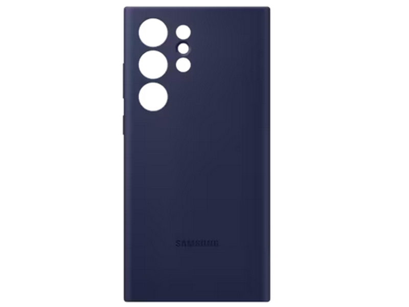 фото Чехол для samsung galaxy s23 ultra silicone dark blue ef-ps918tnegru