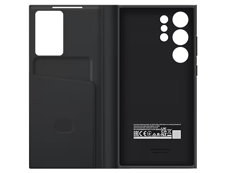 

Чехол для Samsung Galaxy S23 Ultra Smart View Wallet Black EF-ZS918CBEGRU, Samsung Galaxy S23 Ultra