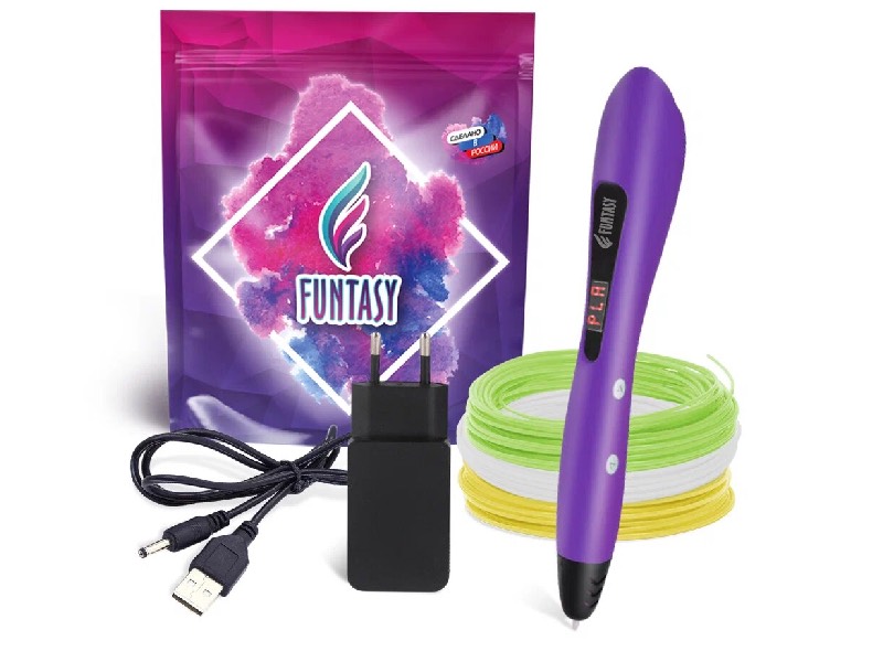 фото 3d ручка funtasy pirate purple fpn03p-2