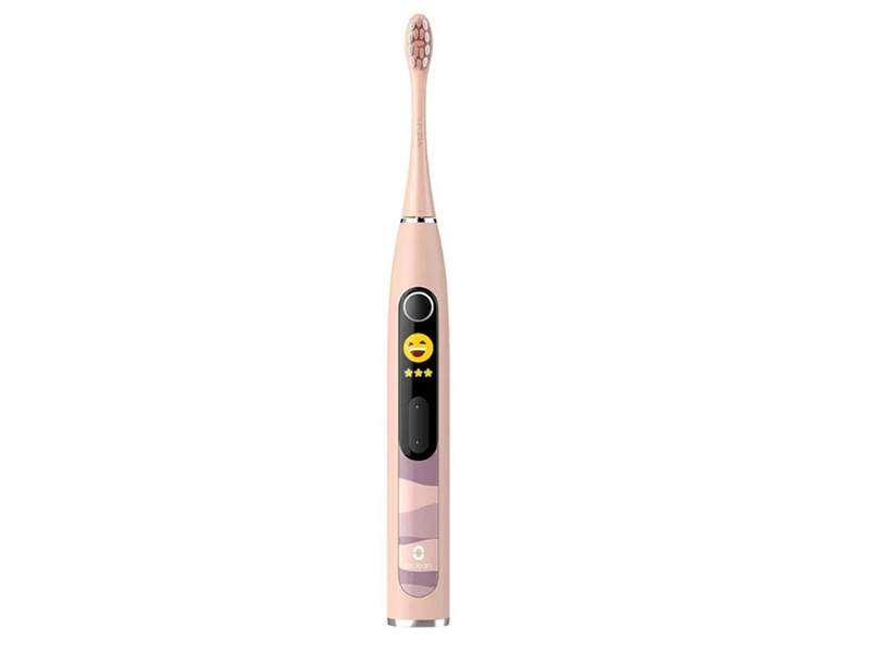Зубная электрощетка Oclean X 10 Розовый зубная электрощетка oclean x pro sonic electric toothbrush purple