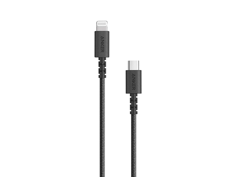 Аксессуар Anker PowerLine Select+ USB-C - Lightning 90cm A8617G11-BK