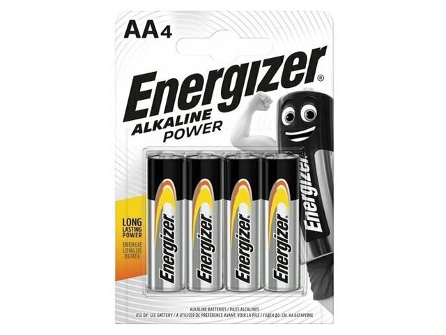 Батарейка AA - Energizer Power E91 1.5V (4 штуки) E300132909 / 36497