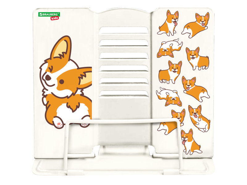 

Подставка для книг и учебников Brauberg Kids Corgi Pup 238054, 238054