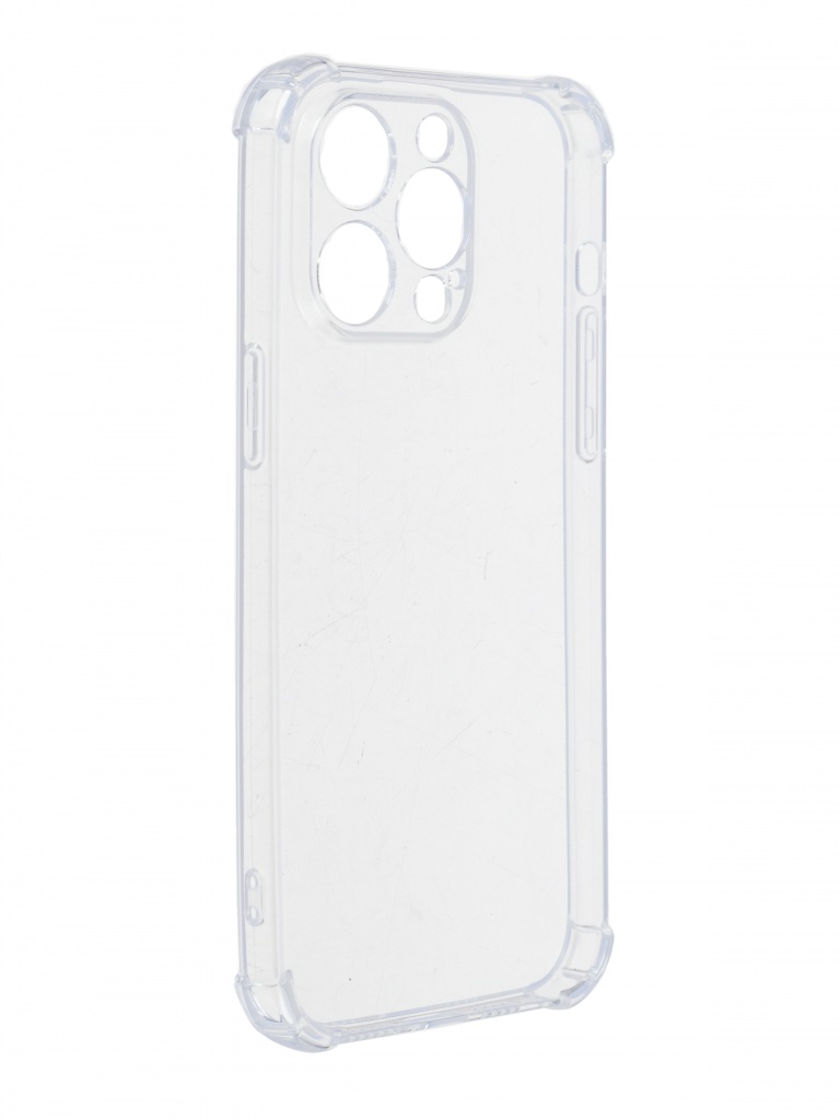 Чехол Pero для APPLE iPhone 14 Pro Max Silicone Transparent CC02-0053-TR бзу магнитное pero tc07 для apple iphone 12 13