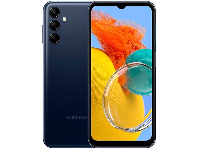 

Сотовый телефон Samsung SM-M146 Galaxy M14 4/128Gb Dark Blue, SM-M146BDBVCAU