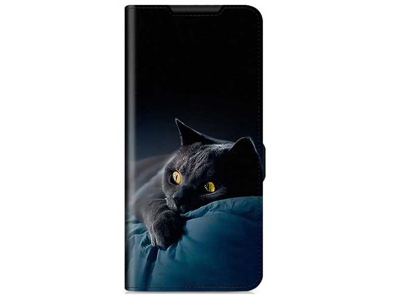 

Чехол DF для Honor X9a / Magic5 Lite Flip Print Art136 Black hwFlip-114, Honor X9a / Magic5 Lite