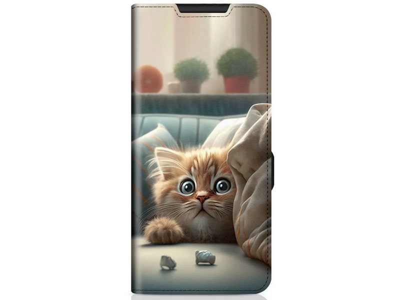 

Чехол DF для Realme C55 Flip Print Art1021 Black rmFlip-39, Realme C55