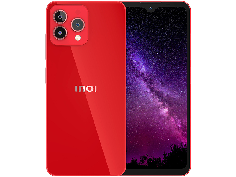 Сотовый телефон Inoi A72 2/32Gb NFC Candy Red сотовый телефон inoi a63 32gb marine