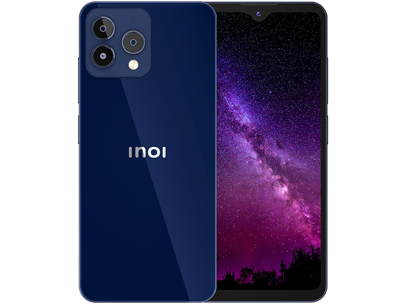 Сотовый телефон Inoi A72 4/64Gb NFC Midnight Blue сотовый телефон poco c51 2 64gb blue