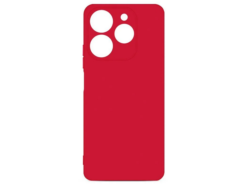 

Чехол DF для Tecno Spark 10 Pro Silicone Red tCase-20, Tecno Spark 10 Pro