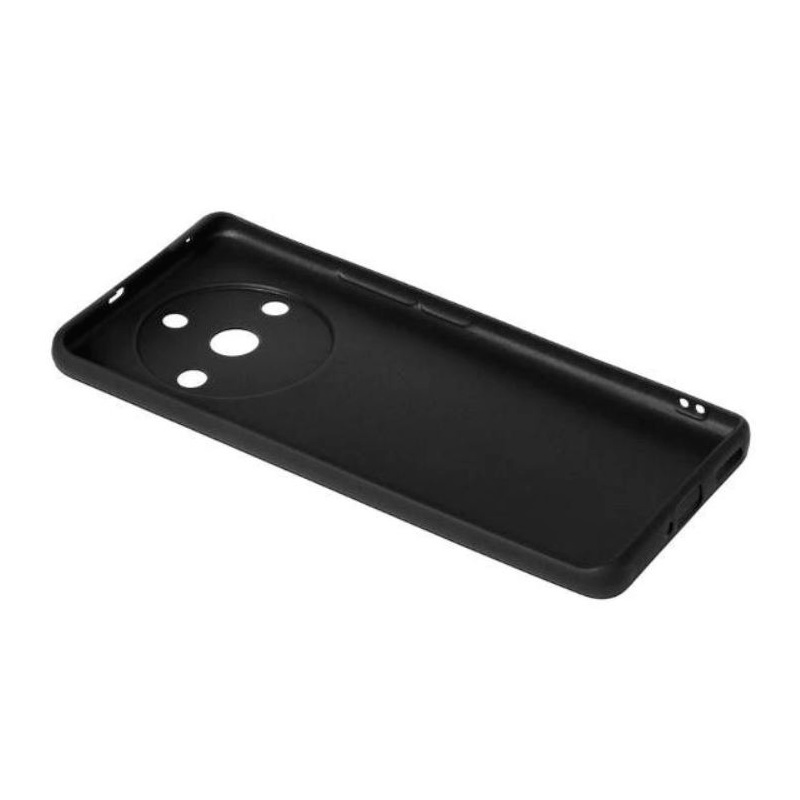 фото Чехол df для realme 11 pro plus silicone black rmcase-36 df-group