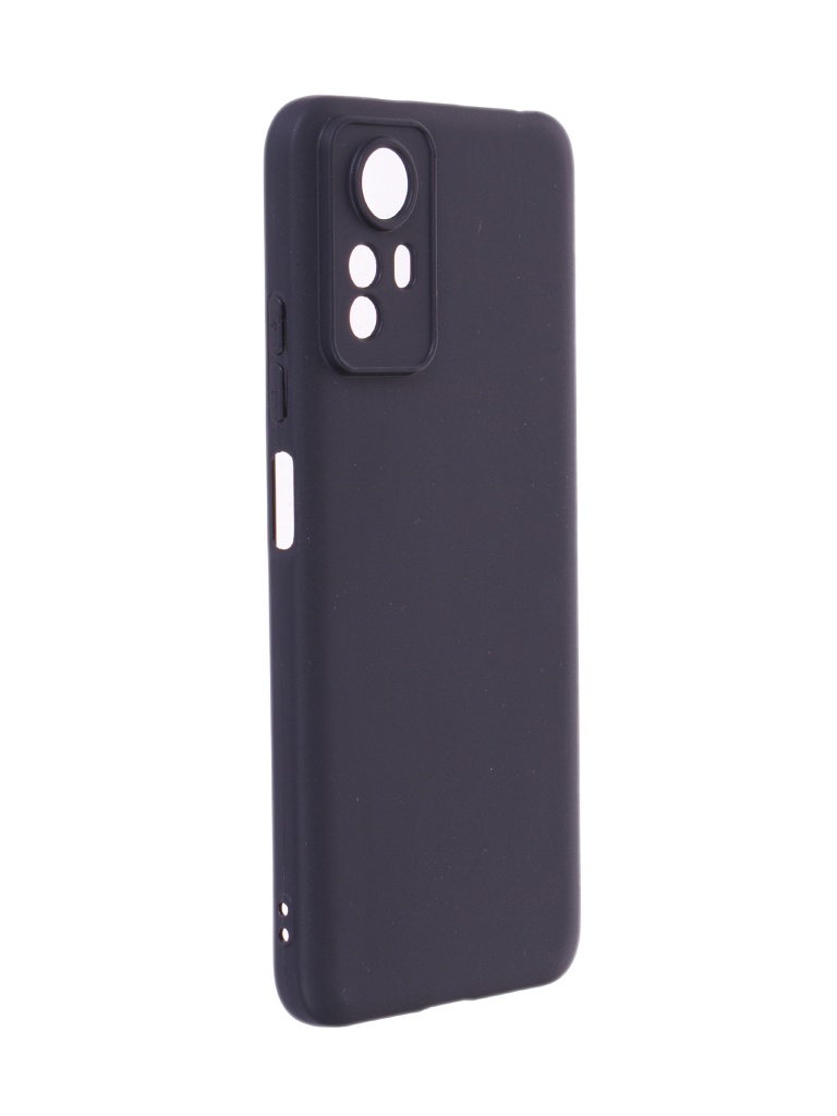 Чехол DF для Xiaomi Redmi Note 12s Silicone Black xiCase-85 цена и фото