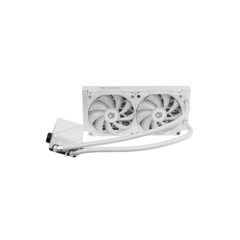 Водяное охлаждение ID-Cooling Dashflow 240 Basic White (Intel LGA20XX/1700/1200/115X AMD AM5/AM4)
