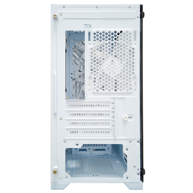 Корпус 1stPlayer Trilobite T5 mATX без БП White T5-WH-4F1-W