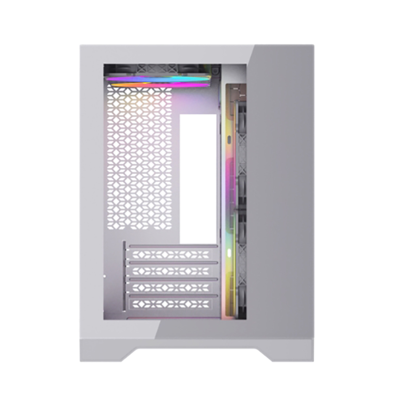 Корпус Powercase Vision Micro mATX без БП White CVWM-L4