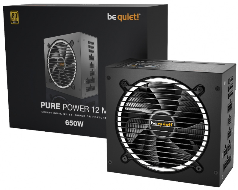 Блок питания Be Quiet Pure Power 12 M 650W BN342