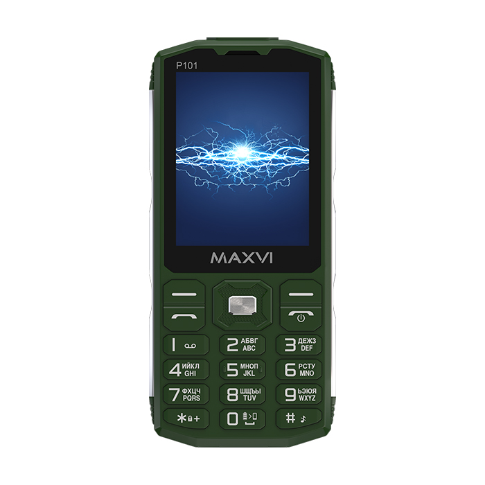 Сотовый телефон Maxvi P101 Green