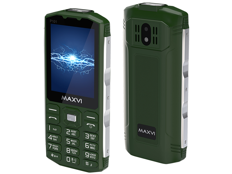 Сотовый телефон Maxvi P101 Green