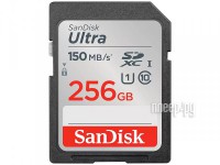 Фото 256Gb - SanDisk Secure Digital XC Class 10 UHS-I Ultra SDSDUNC-256G-GN6IN (Оригинальная!)