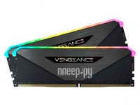 Фото Corsair Vengeance RGB RT DDR4 4000Mhz PC4-32000 CL18 - 16Gb Kit (2x8Gb) CMN16GX4M2Z4000C18