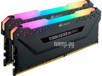 Фото Corsair Vengeance RGB Pro DDR4 3600MHz PC4-28800 CL18 - 16Gb Kit (2x8Gb) CMW16GX4M2Z3600C18