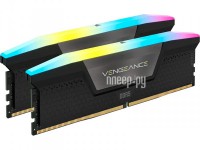 Фото Corsair Vengeance RGB DDR5 6200MHz PC5-49600 CL36 - 32Gb Kit (2x16Gb) CMH32GX5M2B6200C36