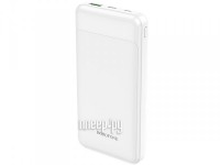 Фото Borofone Power Bank BJ19 2xUSB PD 20W+QC3.0 10000mAh White 6974443381597