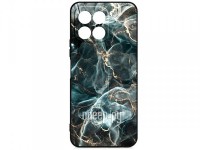 Фото Чехол DF для Honor X8 5G / X6 Silicone Print Art255 Black hwCase-122