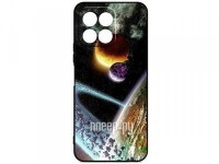 Фото Чехол DF для Honor X8 5G / X6 Silicone Print Art328 Black hwCase-122