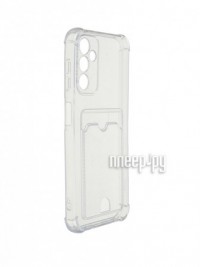 Фото Чехол iBox для Samsung Galaxy A14 Crystal с кардхолдером Silicone Transparent УТ000036220