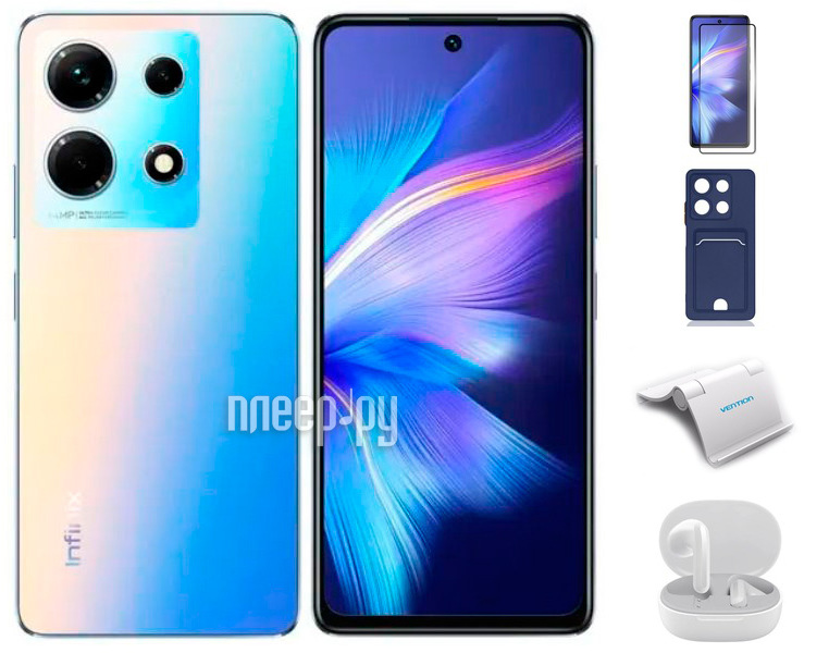 Купить Infinix Note 30 8/256Gb X6833B Interstellar Blue & Wireless ...