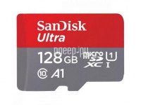 Фото 128Gb - SanDisk Micro Secure Digital Ultra UHS I SDSQUAB-128G-GN6MN