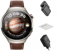 Фото Huawei Watch 4 Pro MDS-AL00 Titanium-Brown Strap 55020APB Выгодный набор + подарок серт. 200Р!!!