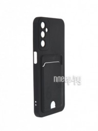 Фото Чехол Neypo для Samsung A24 4G Pocket Matte Silicone с карманом Black NPM65195