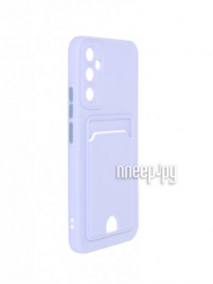 Фото Чехол Neypo для Samsung A34 5G Pocket Matte Silicone с карманом Lilac NPM59514