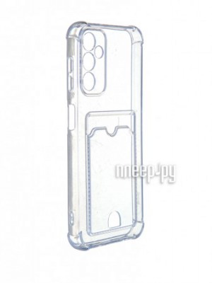 Фото Чехол Neypo для Samsung Galaxy A14 4G Pocket Silicone с карманом Transparent ACS59501