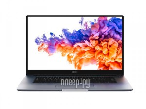 Фото Honor MagicBook 15 2023 5301AFVQ (AMD Ryzen 5 5500U 2.1Ghz/16384Mb/512Gb SSD/AMD Radeon Graphics/Wi-Fi/Bluetooth/Cam/15.6/1920x1080/Free DOS)