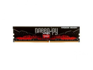 Фото AMD DDR4 DIMM 3200MHz PC4-25600 CL16 16Gb R9S416G3206U2S